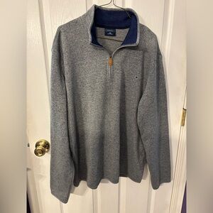 CROWN&IVY 1/2 zip sweater! Heather gray! Sz large men’s! New with tags!